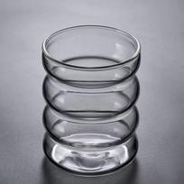 Dvigubo sienelės stiklinis puodelis Spalvota spiralė Pienas Kūrybiški gėrimų indai Namai Kava Biuras Sultys Kava Arbatos puodelis Geriamasis vanduo Puodeliai 300ml