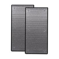 Verandos Apsauginė nuo saulės Izoliacinė Plėvelė Buitinė Stiklinė Balkono Apsauginė nuo saulės Dvipusė Aliuminio Folija Atspindinti One Size gray