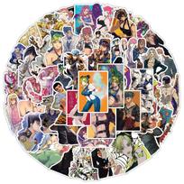 50 JOJO Graffiti Stickers Pack Laptop Mobile Phone Water Cup Waterproof Stickers Laptop DIY Decorative Stickers