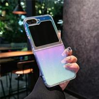 Suitable for Samsung Galaxy ZFlip6 Colorful Magnetic Color Coated Mobile Phone Case Zflip7 Folding 3 4th Generation Protective Case zflip 7