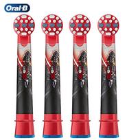 Oral-B Kids Electric Toothbrush Heads, Star Wars (4-Pack) CN plug (adapter included)