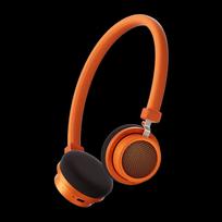 Edifier Doo Ace Retro Wireless On-Ear Bluetooth Headphones saulėlydžio oranžinė spalva