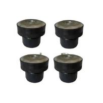 Jcb Backhoe - Engine Mountings Set Of 4 Pcs. (Part No. 123/03138)