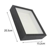 Shadow Box Frame Photo Frame Rustic Floating Picture Frame Memory Box for Keepsake Pictures Handicrafts DIY Gifts Awards juoda