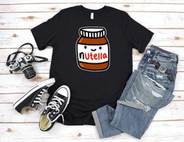 26 Sweet Nutella Chocolate Short Sleeve Black White Men T Shirt T2044 Unisex T-Shirt XXL