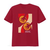 Bongo Conga Drums T shirt Latin Jazz Musician Hipster Stylish Print for Music Lovers vintage Washed fashion Versatile graphic S