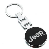 Jeep automobilio emblemos raktų pakabuko stiliaus raktų pakabuko priedai Jeep Grand Cherokee Wrangler JK Gladiator Compass Renegade Patr juoda