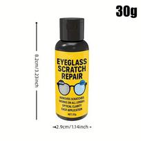 30g Scratch Remover For Eyeglasses Glasses Scratch Repair Agents Lens Cleaners Spray For Car Glass Glasses Watches Screens