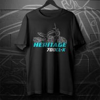 For CFMoto 700 CL-X Heritage/Sport/Adventure 2021-2024 fans - Motorcycle T shirt S
