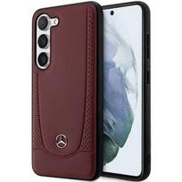 Etui do Samsung Galaxy S23 Mercedes Skórzane Czerwone