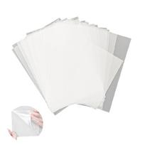 10 Pcs A3/A4 Adhesive Patches Double-Sided Adhesive Film For Sewing Crafts And Decorative Fabric Applications A4 Specification