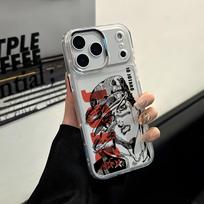 JoJo Bizarre Adventure Phone Case for Apple iPhone 17 Air 16 16e 15 14 13 12 11 Pro Max X Xs XR 8 Plus Luxury Clear Cover iPhone 8