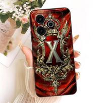 For Tecno Pova 6Pro LI9 Phone Case For Tecno Pova 6 Pro Cover Aesthetic Luxury A-Z Letters 2D Painted Silicone Casing Pova 6 Pro LI9