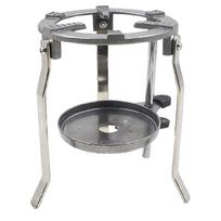 Sturdy Cast Aluminum Adjustable Tripod Stand Portable for Scientific Research Featuring Stable Base and Tray 1