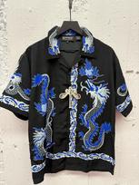 Dragonfly Shirt Mens Medium DF King Warrior Dragon Print Korea Polyester Unisex T-Shirt XXXXL