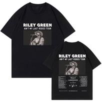 Riley Green T-shirt 2024 Ain039;t My Last Rodeo Tour Merch Unisex T-Shirt M