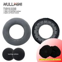 NullMini Replacement Velvet Earpads Upgrade Headband for Beyerdynamic MMX300 Headphones Black Gray Earmuffs pilka spalva