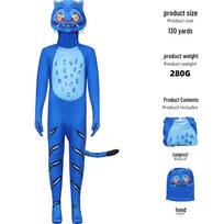 K-POP Demon Hunter Tiger Character Cosplay Bodysuit Costume Child 110