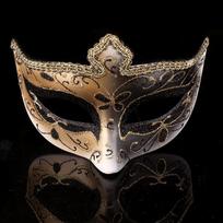 Lace Edge Mask Creative Jazz Mask Party Prop Half Face Masquerade Mask For Masquerade Ball Costume Party juoda