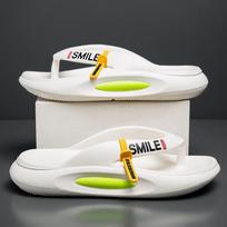 Summer Men'S Slippers Flip Flops Outdoor Indoor Comfortable Soft Slides Casual Shoes Men Beach Sandals Outdoor Men Home Slippers 40-41