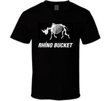 Rhino Bucket Rhino Bones T Shirt Unisex T-Shirt S įvairiaspalvis
