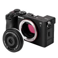 VILTROX AF 28mm FE Chip Lens for Sony Pancake 28mm Autofocus Lens for Compatible with Sony Cameras F4.5 Ultra-thin E-mount Full-frame Lens, f/4.5