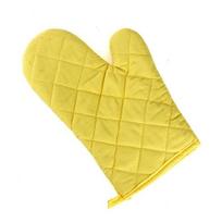 Cotton Oven Mitt Heat Proof Resistant Protector Kitchen Cooking Pot Holder Glove geltona