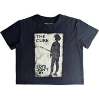 The Cure Ladies Crop Top: Boys Don't Cry B&W (Large) XL