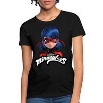 Miraculous Merchandise Ladybug With Logo Women's T-Shirt M