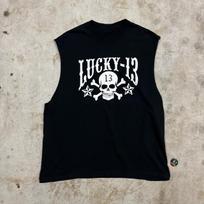 Y2K Lucky 13 Sleeveless T Shirt Size XL Unisex T-Shirt XXXL
