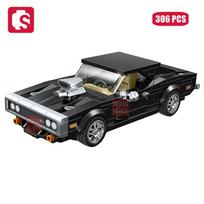 SEMBO BLOCK Miestas Garsus Techninis Sportinis Automobilis Superautomobilis Modelis Surinkimas Konstruktorius Klasikinių Transporto Priemonių Serija Kaladėlės Berniukų Žaislai Dovanos with box