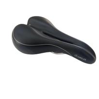 VELO Bicycle Saddle Silicone Thickened Fat E-bike Seat Saddle   Road Bike Comfortable Saddle PU juoda