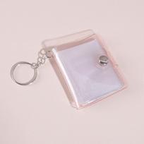 1-2 inch mini photo album binder, keychain style, pocket photo album binder, portable photo card holder, a gift for friends