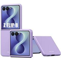 Dėklas, skirtas Samsung Galaxy Z Flip 8, Kietas Apsauginis Nuo Įbrėžimų Smūgiams Atsparus Violetinis violetinė