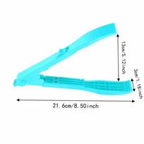 ABS Fish Clamp Grip Lock Switch Fishing Controller Durable Fish Clip Holder  Saltwater Fishing mėlyna