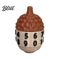 PLA HP Tracker 3D Printed Acorn Tracker Shape Life Counter 2/3 Digits Small Counter Rotating Counting Tools Accessories Prop for Tabletop Card Game S