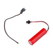 0V 18650 Dummy Battery Shell for External Power Toy Devices Not Conductive Dummy Battery Conductor Shell Case raudona
