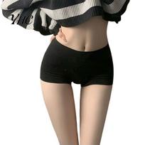 Durable Nylon Spandex Undies Women's Boyshort Panties Full Coverage Cotton Boxer Briefs High Quality Women Underwear Seamless Stretch for Daily L juoda