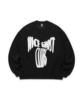 Nice Ghost Club Scream Logo Sweatshirts_Black(Ng2Dfum450A) Black/S