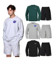 Nasa Unisex Cotton Semi-Oversized Sweatshirt + Cotton Shorts Set [5 Colors] 95