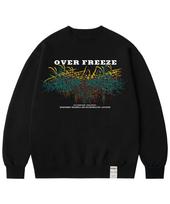 Graver [Unisex] Over Freeze Sweatshirt_Black Black/S