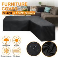 215*215*87cm Luxora Corner Sofa Cover Waterproof Garden Furniture Cover Outdoor Combination Furniture Cover