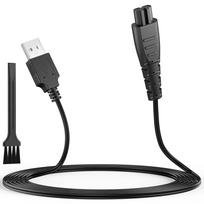 Tobfit 5V Charger Cable for Remington Shaver Charger, 120CM/3.9FT USB Beard Trimmer Shaver Charging Cable for Remington HC4250, HC4255 F3 PF7500MB