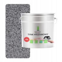 Grey resin mosaic plaster 7kg frost-resistant marmolit UV-resistant m34
