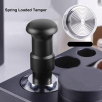 Stainless Steel Base Spring Loaded Tamper Handheld Coffee Tamper  For Home Use 51mm