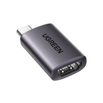 Adapter przejściówka obrazu video usb-c na hdmi 4k szary