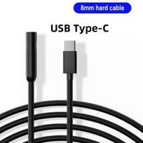 8mm IP67 Waterproof Endoscope Camera with 8 Adjustable LED Lights, Pipeline Inspection Borescope for iOS/Android Phone Tablet 3.5m juoda