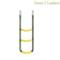 Boat Rope Ladder Heavy Duty Foldable Marine Ladder Portable Nylon Boarding Ladder for Inflatable Boat Pontoon Kayak Yacht Neon Green 3 Ladders