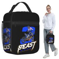 Eli Tomac ET3 Insulated Lunch Bag for Kids School Cooler Thermal Food Box Tote Leakproof Lunch Boxes Container One Size
