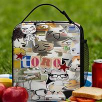 Inoue Toro Lunch Bag  Travel Lunch Box For Men Leisure Custom Thermal Tote Handbags Oxford Portable Insulated Cooler Bag One Size